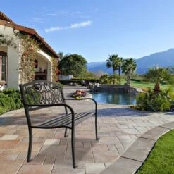 Karl Home | 47 In. Black Iron Outdoor Bench -VIDAXL Sale Store GUEST 01b22e73 0aea 47cc 99f0 9caa3d001f95