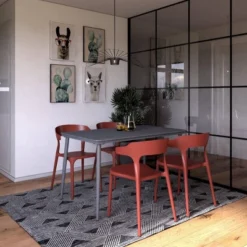 Novogratz April Steel Rectangular Indoor/Outdoor Dining Table -VIDAXL Sale Store GUEST 01eb2393 5fac 40a3 b1d3 095c7d77b0cf