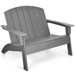 Costway Patio Adirondack Chair Loveseat Bench HDPE Weather Resistant Deck Grey 13 Costway Patio Adirondack Chair Loveseat Bench HDPE Weather Resistant Deck Grey -VIDAXL Sale Store GUEST 0325c63f e9b2 451b ac73 88ef63e045ef