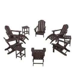 WestinTrends Malibu HDPE Outdoor Patio Folding Poly Adirondack Chair (12-Piece Set) -VIDAXL Sale Store GUEST 06719beb 287d 4caf 99ae 102ed3d0b7d2