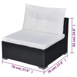 VidaXL Lounge Set Black -VIDAXL Sale Store GUEST 06d18c72 74cb 49a4 a45a e4485a7f98c2