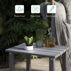 Decksplore Outdoor HDPE Adirondack Side Table -VIDAXL Sale Store GUEST 07e04733 cad0 446b 8589 349553b0317b