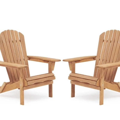 FONTOI Accent Chair, Folding Adirondack Chair With 2 Wood Lounge Chair For Garden, Lawn, Fire Pit, 31*36*28 5 FONTOI Accent Chair, Folding Adirondack Chair With 2 Wood Lounge Chair For Garden, Lawn, Fire Pit, 31*36*28 - Image 5