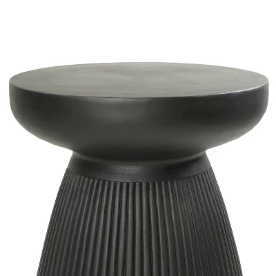 Christopher Knight Home Gavin Outdoor/indoor Modern Lightweight Concrete Side Table 6 Christopher Knight Home Gavin Outdoor/indoor Modern Lightweight Concrete Side Table - Image 6