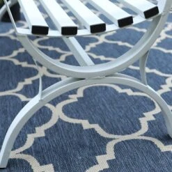 Outdoor Single Seat Steel Patio Chair - White - Captiva Designs -VIDAXL Sale Store GUEST 09464cfd 75ad 459b a5b8 d57f9bbed027