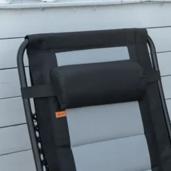 Outsunny Zero Gravity Lounger Chair, Folding Reclining Patio Chair With Cup Holder, Headrest, Footrest, For Poolside, Camping -VIDAXL Sale Store GUEST 094d1154 2074 4882 898d e3eda7c5dbac