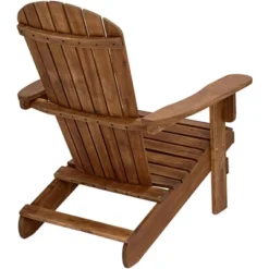 Teal Island Designs Cape Cod Natural Wood Adirondack Chair -VIDAXL Sale Store GUEST 0a93b2e7 241f 4ba0 a530 5a853c8d0464