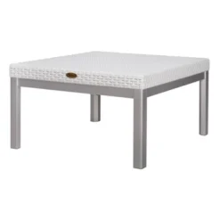 Russ Rattan Coffee Table With Aluminum Legs - Lagoon -VIDAXL Sale Store GUEST 0b7df1ea bd02 4fed b12f 03f3d5cbd7c2