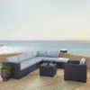 Biscayne 6pc Outdoor Wicker Sectional Set - Mist - Crosley 26 Biscayne 6pc Outdoor Wicker Sectional Set - Mist - Crosley -VIDAXL Sale Store GUEST 0bfa61fe 5828 4cc1 b1df c3f9e47e9e35