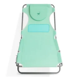 Ostrich Lightweight Portable Chaise Folding Sunbathing Poolside Beach Chair With Outdoor Adjustable Recliner Lounge Pool Chair, Teal -VIDAXL Sale Store GUEST 0d7a4f9e 4487 43f4 89bc 47957fbe0703