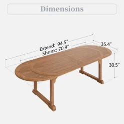 Captiva Designs 1pc Outdoor Patio Acacia Wood Dining Table With 1.96" Umbrella Hole 26 Captiva Designs 1pc Outdoor Patio Acacia Wood Dining Table With 1.96" Umbrella Hole -VIDAXL Sale Store GUEST 0f8c253c 616c 4179 b193 93a5513ba092