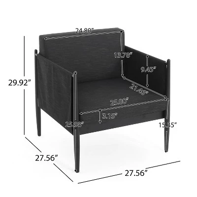 Christopher Knight Home Senoia Outdoor Club Chair 2 Christopher Knight Home Senoia Outdoor Club Chair - Image 2