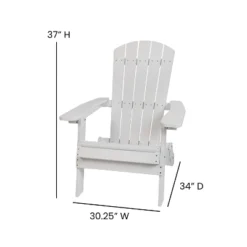 Emma And Oliver Set Of 2 Indoor/Outdoor Folding Adirondack Chairs With Side Table -VIDAXL Sale Store GUEST 19f028ab f101 42a6 b8e8 047ff5a5f794