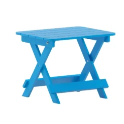 Merrick Lane Outdoor Folding Side Table, Portable All-Weather HDPE Adirondack Side Table -VIDAXL Sale Store GUEST 1a9bed72 cfc9 475e 86d6 5ddfee090bef