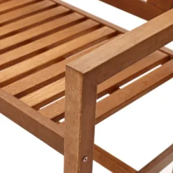 LuxenHome Laguna Solid Wood Outdoor Loveseat Park Bench 17 LuxenHome Laguna Solid Wood Outdoor Loveseat Park Bench -VIDAXL Sale Store GUEST 1bd602bc cfce 4d73 b1d7 449d65750395