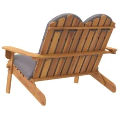 VidaXL Patio Bench Garden Seat Adirondack With Cushions Solid Wood Acacia -VIDAXL Sale Store GUEST 1dc8ee20 2d80 4aab 80c7 b979433d5d96