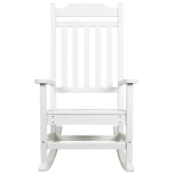 Emma And Oliver All-Weather Rocking Chair In Faux Wood - Patio And Backyard Furniture 22 Emma And Oliver All-Weather Rocking Chair In Faux Wood - Patio And Backyard Furniture -VIDAXL Sale Store GUEST 1ecd71ab 7cf4 434a ad8e 25c7537614b1