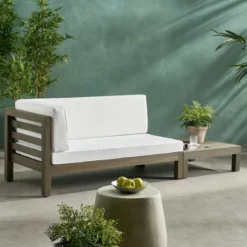 Syemin Patio Seating Sets Outdoor, Featuring Unique Design, Ideal For Chats, Perfect For Gardens, Living Spaces, White, 58.25"*30.25"*26.5" -VIDAXL Sale Store GUEST 20e06cf7 7874 45f1 b18d 06bcacd94eb1