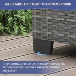 Garvee 7-Piece Patio Furniture Set, Rattan Wicker Sectional With Cushions, Modular Conversation Couch Set For Porch, Garden, Or Deck 11 Garvee 7-Piece Patio Furniture Set, Rattan Wicker Sectional With Cushions, Modular Conversation Couch Set For Porch, Garden, Or Deck -VIDAXL Sale Store GUEST 21ab65bf 2a41 4c08 9de1 6ff17bd449c8