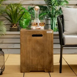 Costway 16'' Outdoor Hideaway Table Propane Tank Cover For Standard 20 LBS Propane Tank -VIDAXL Sale Store GUEST 26b098d8 1fad 4ef7 85b1 ab4c54815db4