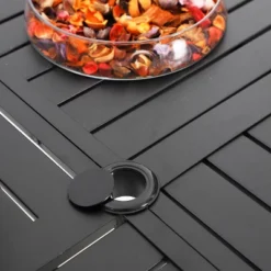 Captiva Designs 5pc Patio Slat-top Round Metal Dining Table And Thick Cushion Swivel Wicker Chairs -VIDAXL Sale Store GUEST 29c967b5 ebb1 4afe ac9c dafc938f8330 4