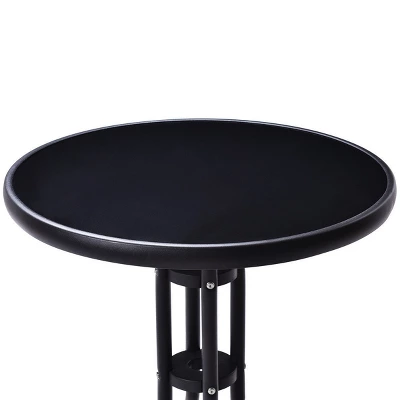 Costway 3 Pcs Bistro Set Garden Backyard Table Folding Chairs Outdoor Patio Furniture 8 Costway 3 Pcs Bistro Set Garden Backyard Table Folding Chairs Outdoor Patio Furniture - Image 8