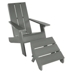 Italica 2pc Modern Adirondack Chair And Folding Ottoman - Highwood 11 Italica 2pc Modern Adirondack Chair And Folding Ottoman - Highwood -VIDAXL Sale Store GUEST 2ca6d951 7e87 4882 86e7 d4aa12f24384
