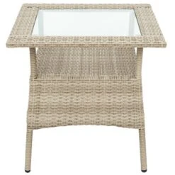 4pc Wicker Adjustable Patio Seating Set With Cushions - Natural/Gray - GODEER 21 4pc Wicker Adjustable Patio Seating Set With Cushions - Natural/Gray - GODEER -VIDAXL Sale Store GUEST 2ec76f27 b843 494c ae3d f8b5f2c604dd