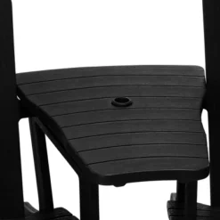 WestinTrends Azura Outdoor HDPE Adirondack Chairs With Connecting Table Tray (Set Of 2), Navy Blue -VIDAXL Sale Store GUEST 2fb23196 e51f 488b 9f39 f197ac7af9f8