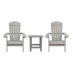 Flash Furniture 2 Pack Charlestown All-Weather Poly Resin Folding Adirondack Chairs With Side Table 25 Flash Furniture 2 Pack Charlestown All-Weather Poly Resin Folding Adirondack Chairs With Side Table -VIDAXL Sale Store GUEST 31fe0e17 41d5 41a3 aee7 8f84df5966d2 1