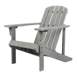 Westport Outdoor Patio Traditional Acacia Wood Adirondack Chair - JONATHAN Y -VIDAXL Sale Store GUEST 3612c0f9 0fc7 40e7 9d99 69218afb5e71