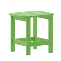 Emma And Oliver Indoor/Outdoor Polyresin Adirondack Side Table For Porch, Patio, Or Sunroom -VIDAXL Sale Store GUEST 39036718 23a4 40e9 9579 b48c9711a535