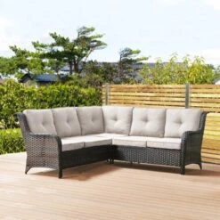 Buenhomino 6-Seater Outdoor Sectional Sofa L Shaped Couch Patio Conversation Furniture Set, Wicker Patio Sectional Sofa For Deck Backyard Sunroom 8 Buenhomino 6-Seater Outdoor Sectional Sofa L Shaped Couch Patio Conversation Furniture Set, Wicker Patio Sectional Sofa For Deck Backyard Sunroom -VIDAXL Sale Store GUEST 395cf073 ece6 4f10 aca6 61403adeaa80