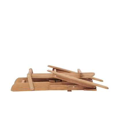 FONTOI Accent Chair, Folding Adirondack Chair With 2 Wood Lounge Chair For Garden, Lawn, Fire Pit, 31*36*28 4 FONTOI Accent Chair, Folding Adirondack Chair With 2 Wood Lounge Chair For Garden, Lawn, Fire Pit, 31*36*28 - Image 4