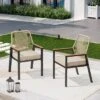 Captiva Designs 9pc Outdoor Slat-top Square Metal Dining Table And Thick Cushion Fixed Wicker Chairs 13 Captiva Designs 9pc Outdoor Slat-top Square Metal Dining Table And Thick Cushion Fixed Wicker Chairs -VIDAXL Sale Store GUEST 39f3a04f a838 41df 8821 e8b75486fdb3