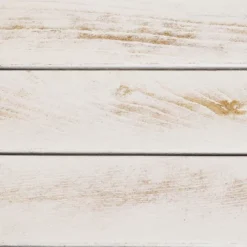 Sunnydaze Decor Sunnydaze Indoor/Outdoor French Country Chestnut Wood Folding Round Bistro Table - 28"- White -VIDAXL Sale Store GUEST 3ca9219c 890f 41fb 92be f4c59a987b12