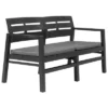 VidaXL 2-Seater Patio Bench With Weather-Resistant Plastic And Cushions, Lightweight And Easy To Assemble, Stylish Anthracite Finish 15 VidaXL 2-Seater Patio Bench With Weather-Resistant Plastic And Cushions, Lightweight And Easy To Assemble, Stylish Anthracite Finish -VIDAXL Sale Store GUEST 3ceb6883 e720 4ef8 9f1b f42beb95fa75