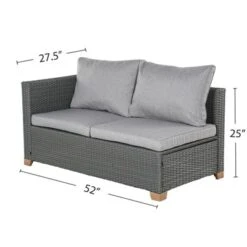 GRANDPATIO Wicker Outdoor Loveseat 5 GRANDPATIO Wicker Outdoor Loveseat -VIDAXL Sale Store GUEST 3d87b706 fc8f 4940 aca7 69e4e3459164