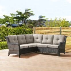 Buenhomino 6-Seater Outdoor Sectional Sofa L Shaped Couch Patio Conversation Furniture Set, Wicker Patio Sectional Sofa For Deck Backyard Sunroom 12 Buenhomino 6-Seater Outdoor Sectional Sofa L Shaped Couch Patio Conversation Furniture Set, Wicker Patio Sectional Sofa For Deck Backyard Sunroom -VIDAXL Sale Store GUEST 4167c037 38f1 4098 964c 50903fd72daa