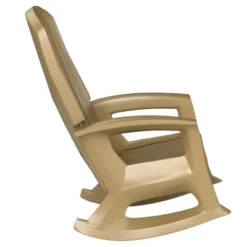 Semco Rockaway Heavy-Duty Outdoor Rocking Chair W/Low Maintenance All-Weather Porch Rocker & Easy Assembly For Deck And Patio, Taupe (2 Pack) -VIDAXL Sale Store GUEST 4356e1ed 50b3 4937 8c4c 17227c16ad76