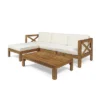 INFURNIC Patio Seating Sets Modern Outdoor Furniture Set Featuring Unique Design,Perfect For Gardens, Living Spaces, Beige, 81.5"*53.5"*24" -VIDAXL Sale Store GUEST 45a94cc4 abd8 49f5 9444 0a6654f338c7