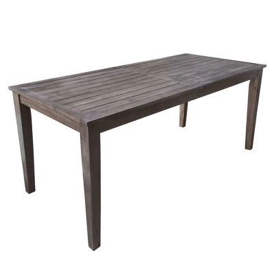 7-Piece Outdoor Dining Set, All-Weather Patio Furniture Set With Dining Table And Chairs, Acacia Wood Frame - ModernLuxe 12 7-Piece Outdoor Dining Set, All-Weather Patio Furniture Set With Dining Table And Chairs, Acacia Wood Frame - ModernLuxe - Image 12