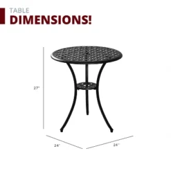 Kinger Home Ekta 3-Piece Patio Bistro Set 14 Kinger Home Ekta 3-Piece Patio Bistro Set -VIDAXL Sale Store GUEST 4a34547f 53fe 4d1f 8cfe 6dedc4b90d14