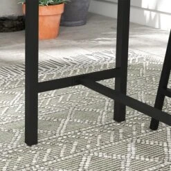 Outsunny Outdoor Bar Table, 47" Patio Bar Height Table With Built-In Bottle Opener, Plastic Top With Wood Grain And Steel Frame, Light Brown -VIDAXL Sale Store GUEST 4a67a34b ead4 43cf 8561 e9a59d77b9f5