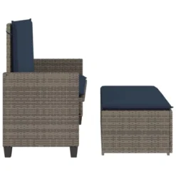 VidaXL Patio Bench With Cushions And Footstool – Outdoor Loveseat Sofa Bed, Gray Poly Rattan – Garden, Patio, Deck Furniture 15 VidaXL Patio Bench With Cushions And Footstool – Outdoor Loveseat Sofa Bed, Gray Poly Rattan – Garden, Patio, Deck Furniture -VIDAXL Sale Store GUEST 4c5bd574 5096 4071 ad85 ff7c2cdc2eac