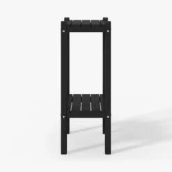 WestinTrends Malibu 36" All Weather HDPE Outdoor Patio Two Shelf Side Table -VIDAXL Sale Store GUEST 4e1361f1 beaa 49a1 880b 7d401582bacf