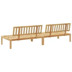 VidaXL Patio Pallet Middle Sofas 2 Pcs - Acacia Wood - Modular Design For Garden/Patio/Terrace - 47.2"x36.2"x27.2" -VIDAXL Sale Store GUEST 4e868947 cbd9 42ac b8f3 a61fbc1ef0c3