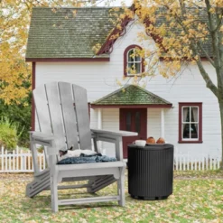 FONTOI Patio Accent Chair, Folding Adirondack Chair With Handles, Backyard Chair For Travel Camp Garden Beach -VIDAXL Sale Store GUEST 518d238f 5eeb 4009 8b3b 05b02b9d09a8