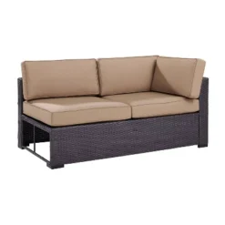 Biscayne Loveseat With Mocha Cushions Brown - Crosley 8 Biscayne Loveseat With Mocha Cushions Brown - Crosley -VIDAXL Sale Store GUEST 51ada354 4944 456a a3f1 f80c7d5f93d6