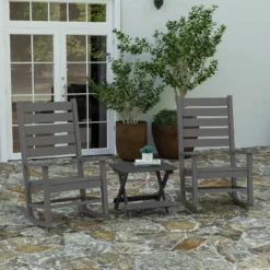 Merrick Lane Outdoor Folding Side Table, Portable All-Weather HDPE Adirondack Side Table -VIDAXL Sale Store GUEST 520bcca7 55d0 4acc b5f4 1b3ed68f3cb6